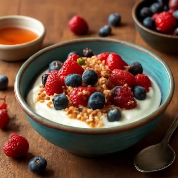 10-Minute Berry Yogurt Parfait