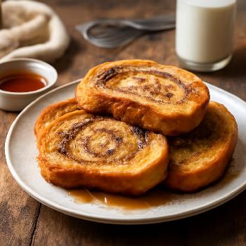 10-Minute Cinnamon Swirl French Toast