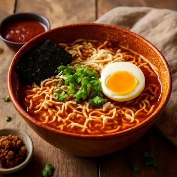 10-Minute Spicy Miso Ramen