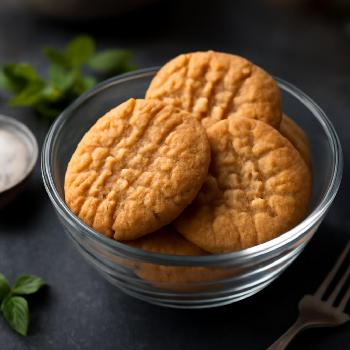 3-Ingredient Peanut Butter Cookies