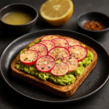 Avocado & Radish Tartine: A Zesty 10-Minute Treat