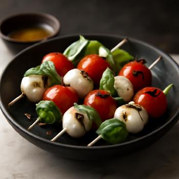Caprese Skewers: A 10-Minute Italian Delight