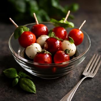 Caprese Skewers: Quick Appetizer