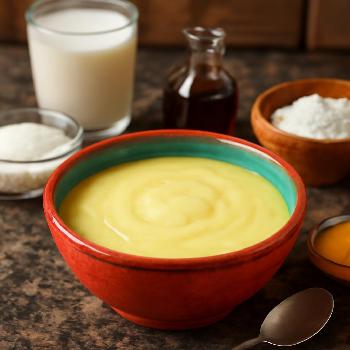 Easy Microwave Vanilla Custard