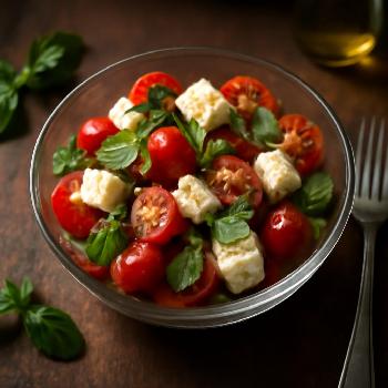 Feta and Tomato Salad with Herbs