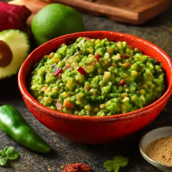 Fiery Quick Guacamole