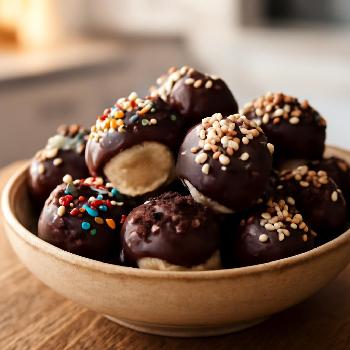 Frozen Chocolate-Dipped Banana Bites