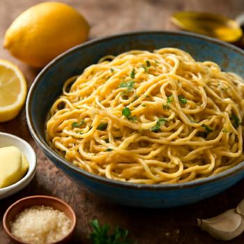 Lemon Garlic Noodles