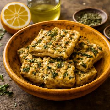 Lemon Herb Grilled Tofu