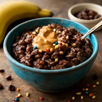 Microwave Chocolate Banana Bliss