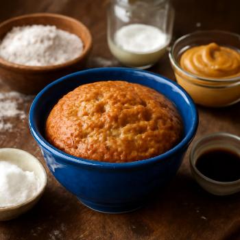 Peanut Butter Microwave Muffin