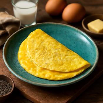 Perfect Plain Omelet in Minutes