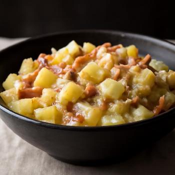 Quick Microwave Tartiflette