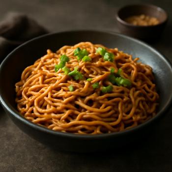 Quick Sesame Peanut Noodles