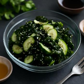 Quick Wakame and Cucumber Salad