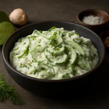 Refreshing Cucumber Yogurt Salad