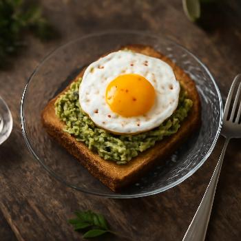 Speedy Avocado Egg Toast