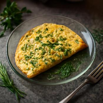 Speedy Herb Omelet: A Flavorful 10-Minute Meal