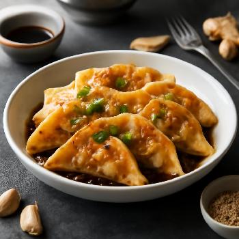 Speedy Sesame Ginger Gyozas