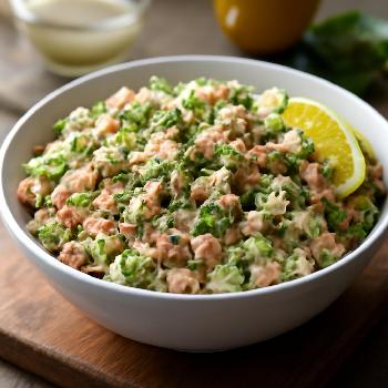 Speedy Tuna Salad with Lemon and Herbs