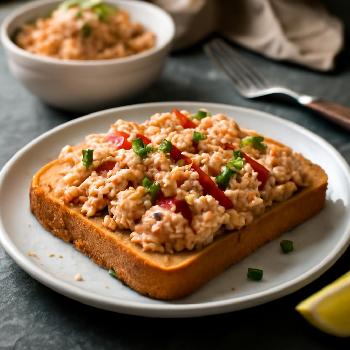 Spicy Tuna Mayo Toast