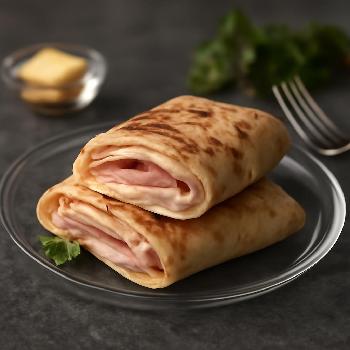 Toasted Ham and Cheese Wrap