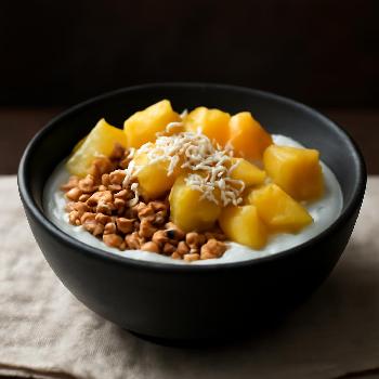 Tropical Granola Yogurt Bowl