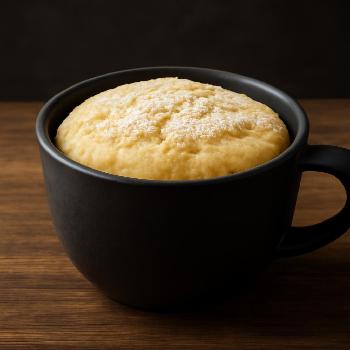 Vanilla Custard Mug Cake