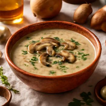 Classic Cream of Mushroom Soup