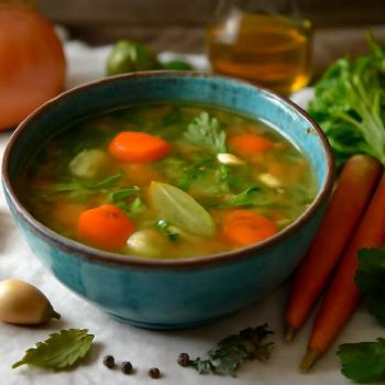 Classic Homemade Vegetable Broth