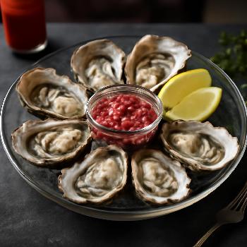 Classic Oysters on the Half Shell with Mignonette Sauce
