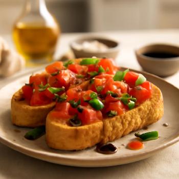 Classic Tomato Basil Bruschetta