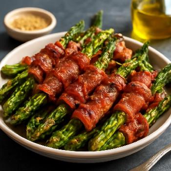 Crispy Bacon-Wrapped Asparagus Bites