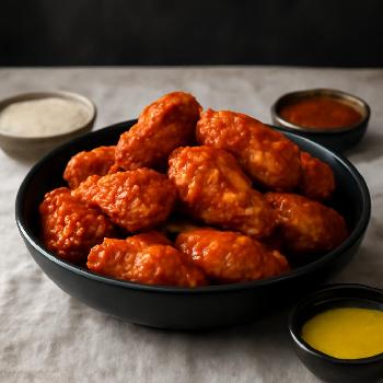 Crispy Baked Buffalo Wings