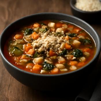 Hearty Classic Minestrone Soup