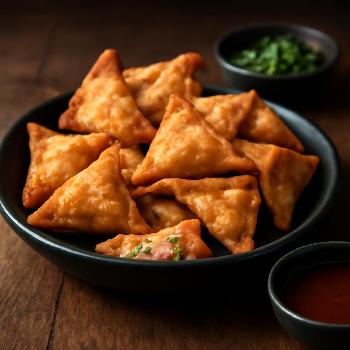 Homemade Crab Rangoon