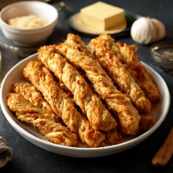 Parmesan Garlic Herb Cheese Twists