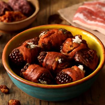 Spicy Chorizo Stuffed Dates