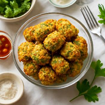 Spicy Sriracha Broccoli Tots