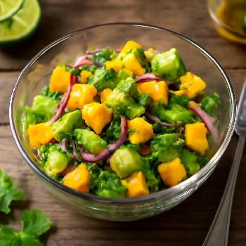 Tropical Mango Avocado Salad