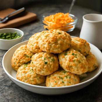 Cheddar and Chive Scones