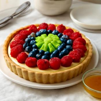 Classic Fruit Tart with Pastry Cream