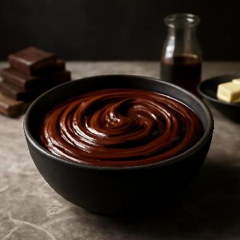 Dark Chocolate Ganache Frosting