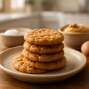 Easy 3-Ingredient Peanut Butter Cookies