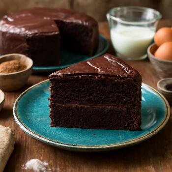 High Altitude Adjusted Chocolate Cake