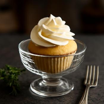 High Altitude Vanilla Cupcakes