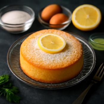 Lemon Genoise Sponge Cake