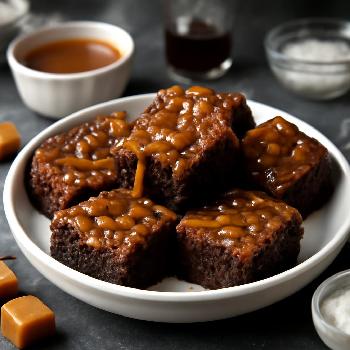 Salted Caramel Brownies