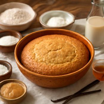 Simple Vegan Vanilla Cake