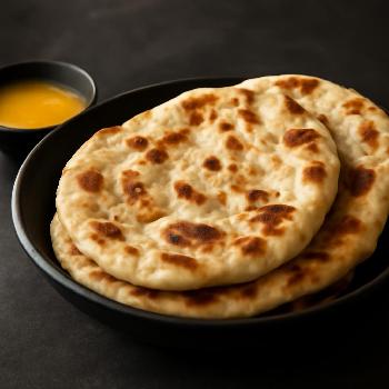 Soft and Fluffy Homemade Naan Bread